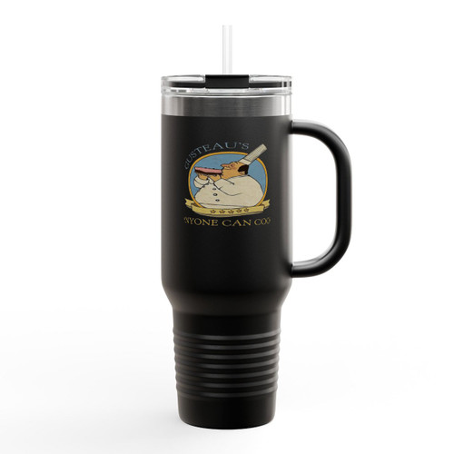 Gusteau Anyone Can Cook Ratatouille Bella Canvas Insulated Travel Mug Gusteau Anyone Can Cook Ratatouille Bella Canvas Insulated Travel Mug