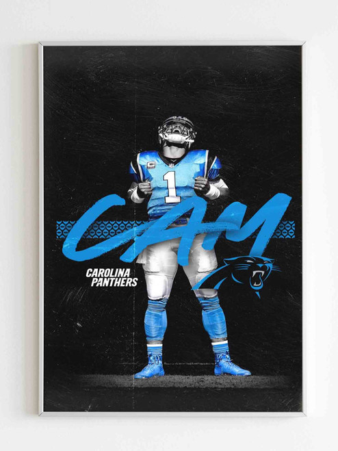 Cam Carolina Panthers Wallpaper Poster