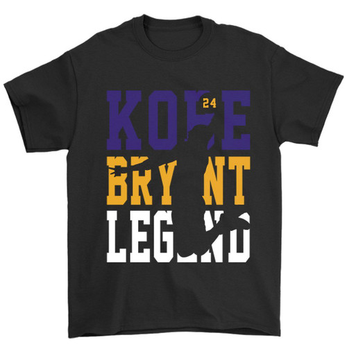 Kobe Bryant 24 Legend Man's T-Shirt Tee