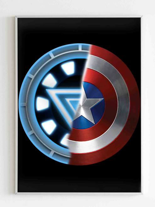 Civil War Logo Wallpaper Poster