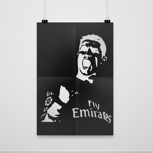 Cristiano Ronaldo Celebration Wallpaper Poster