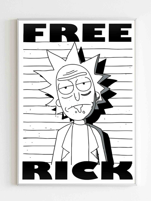 Free Rick Poster