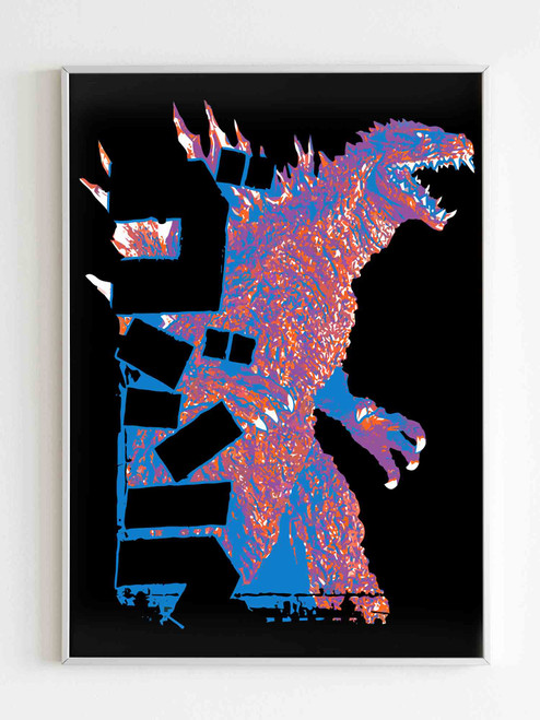 Godzilla Monster Wallpaper Poster