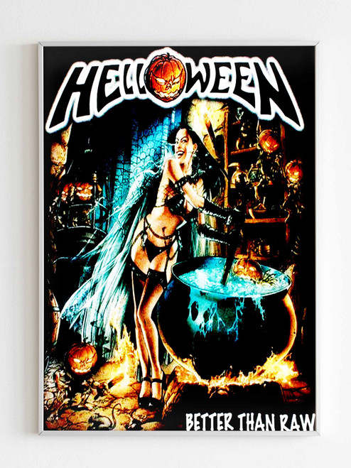 Helloween Better Than Raw Gamma Ray Rage Iron Saviour Wallpaper Poster