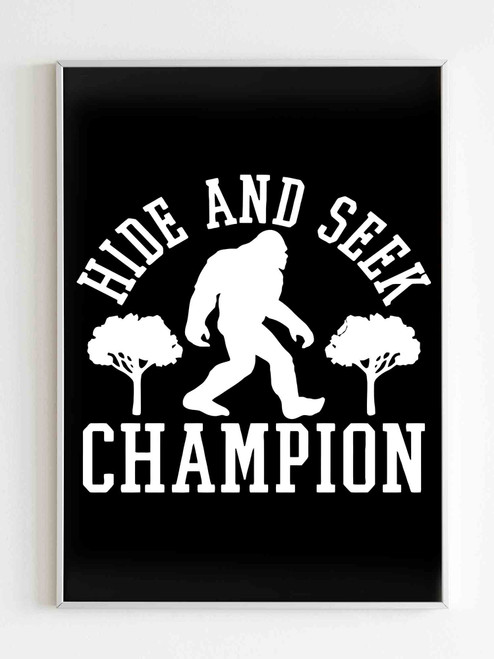 Hide And Seek Champion Poster