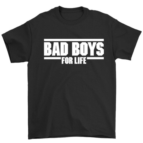 Bad Boys For Life Logo Man's T-Shirt Tee