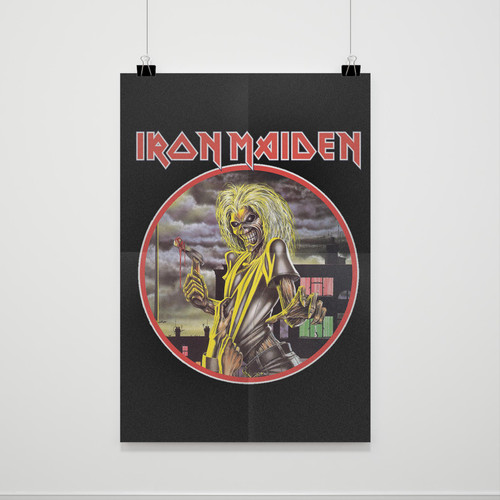Iron Maiden Killers Album Poster