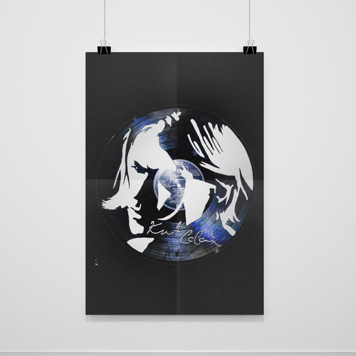 Kurt Cobain Wallpaper Poster