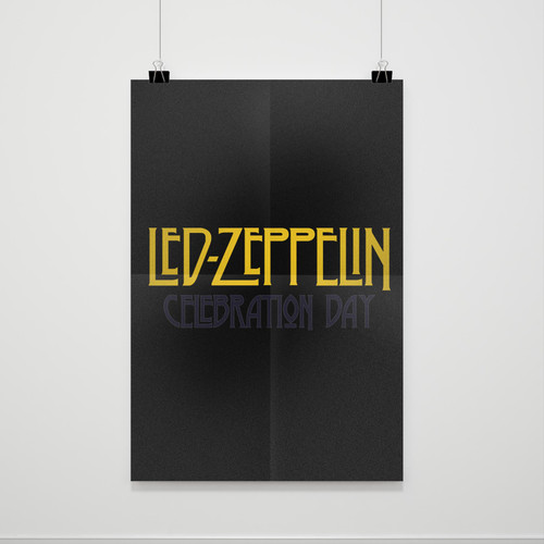 Led Zeppelin Celebration Day Poster