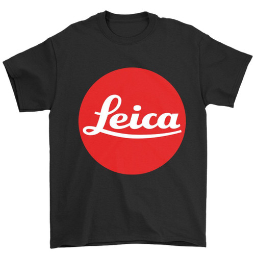 Leica Red Logo Man's T-Shirt Tee