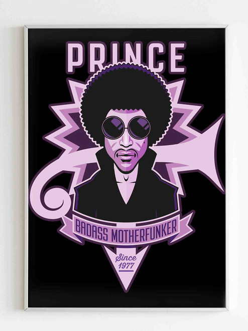 Prince Badass Motherfunker Wallpaper Poster