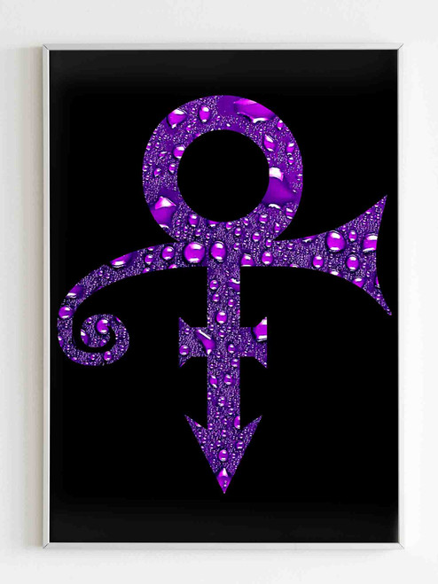 Purple Rain Logo Poster
