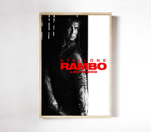 Rambo Cobra Sylvester Stallone Last Blood Poster