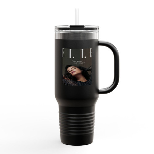 Lily Allen I Have Never Been Insulated Travel Mug Lily Allen I Have Never Been Insulated Travel Mug