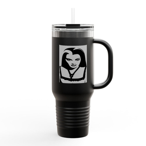 Lily Munster Yvonne De Carlo Insulated Travel Mug