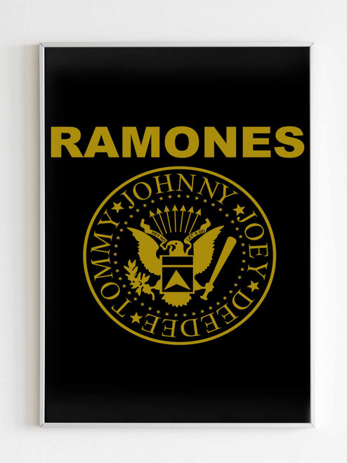 Ramones Hey Ho Lets Go Poster