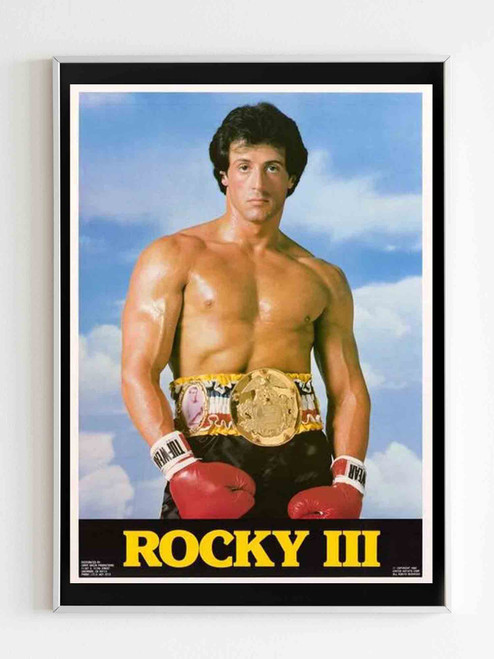 Rocky Iii Sylvester Stallone 1982 Movie Poster Rocky Iii Sylvester Stallone 1982 Movie Poster