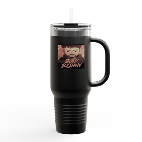 Magic Love Bad Bunny Yonaguni Insulated Travel Mug Magic Love Bad Bunny Yonaguni Insulated Travel Mug