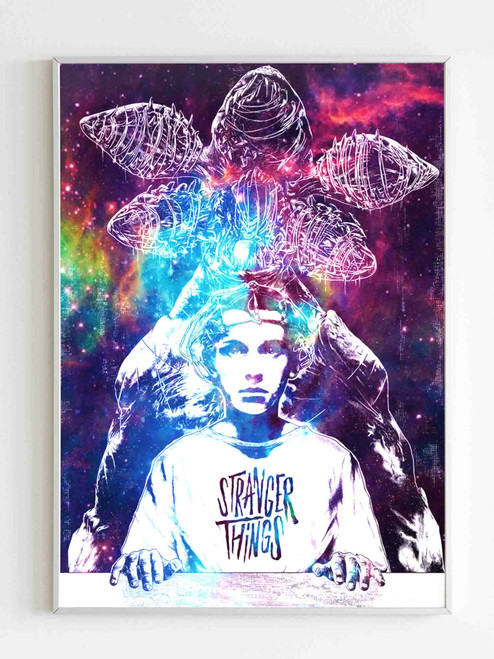 Stranger Things Galaxy Poster Stranger Things Galaxy Poster