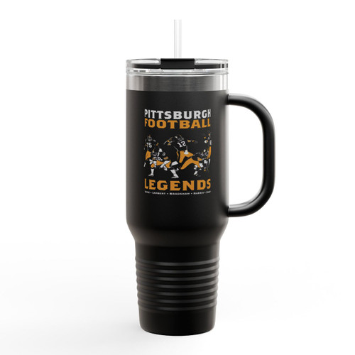 Pittsburgh Football Legends Insulated Travel Mug Pittsburgh Football Legends Insulated Travel Mug