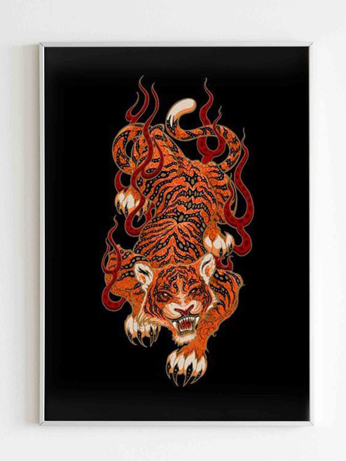 Tiger Art Poster