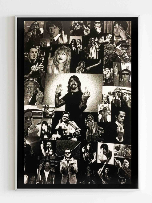 Up Yours Wallpaper Poster