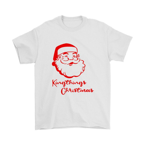 Santa Kingthings Christmas Man's T-Shirt Tee