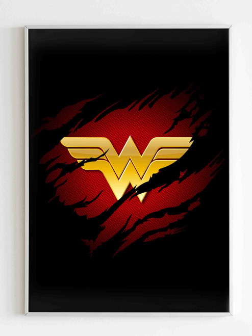 Wonder Woman Logo Poster