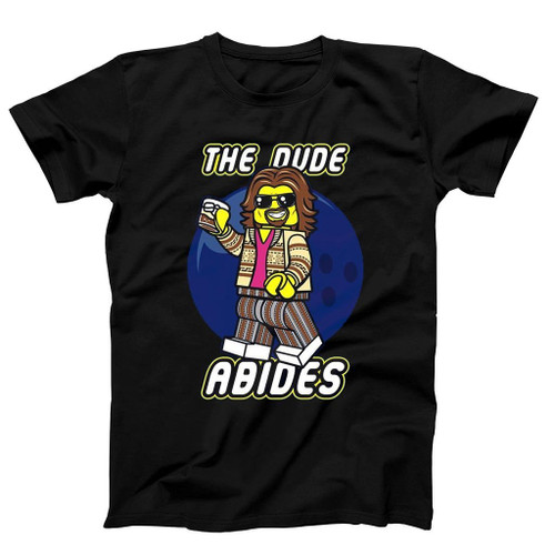 The Dude Abides Man's T-Shirt Tee The Dude Abides Man's T-Shirt Tee