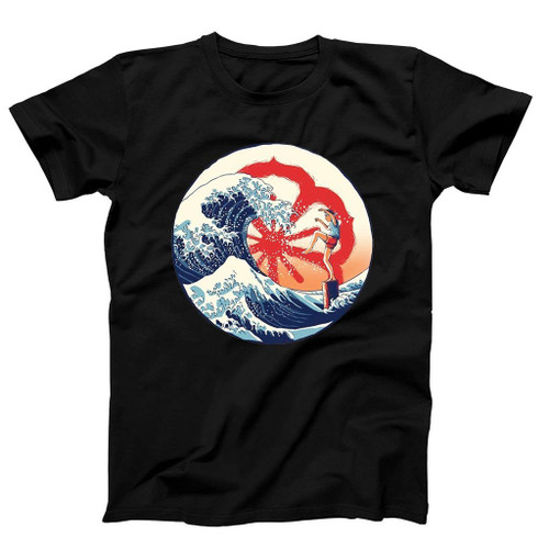 The Great Wave Of Miyagi Man's T-Shirt Tee