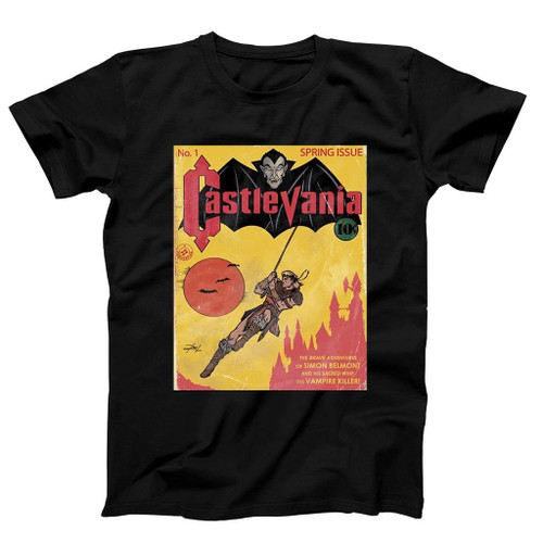Castle Vania Dc Comic Man's T-Shirt Tee