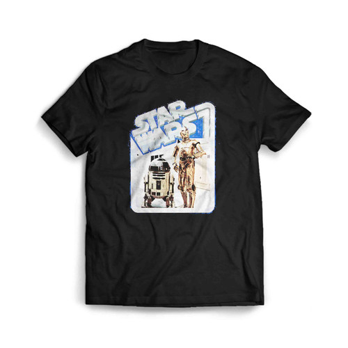 Star Wars R2D2 And C3Po Droids Retro Badge Man's T-Shirt