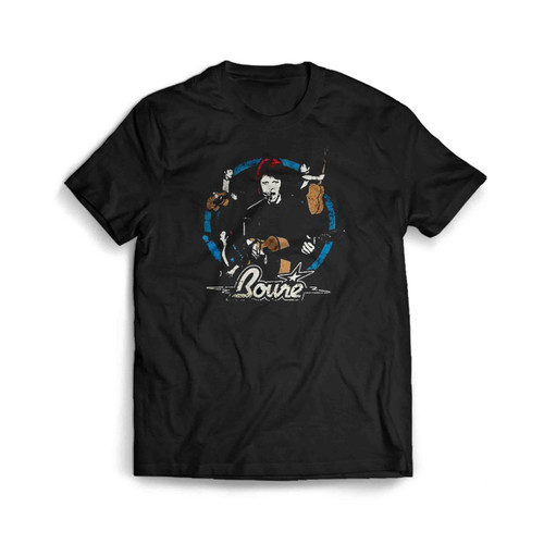 David Bowie Collage Ziggy Stardust Man's T-Shirt
