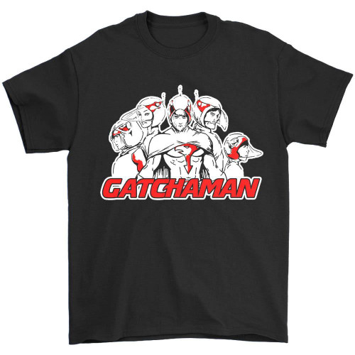 Battle Of The Planets The Gatchaman Squad Man's T-Shirt Tee