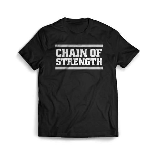 Chain Of Strength Logo Man's T-Shirt