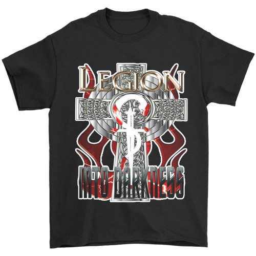 Legion Into Darkness Man's T-Shirt Tee