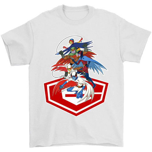 Science Ninja Team Gatchaman Man's T-Shirt Tee