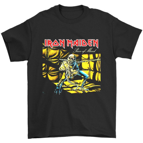 Iron Maiden Rock Music Metal Trooper Book Of Souls Killers Man's T-Shirt Tee