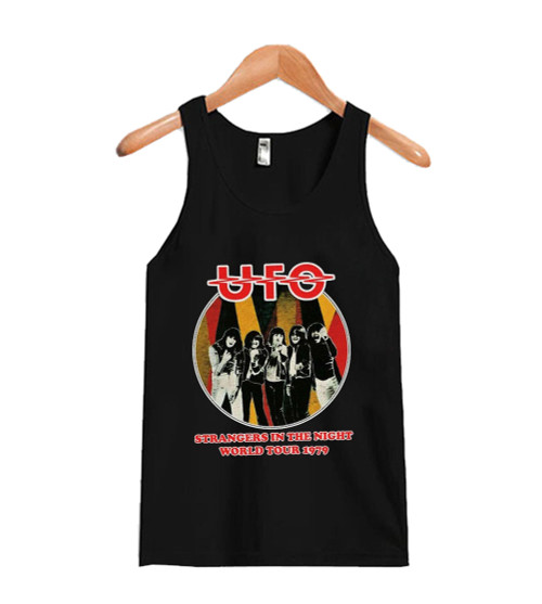 Vintage 1979 Ufo World Tour Rock Concert Man's Tank Top