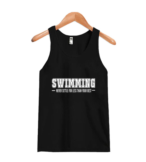 Swimming Man's Tank Top