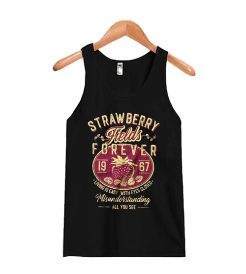 Strawberry Fields Forever Man's Tank Top