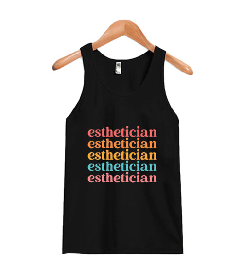 Retro Vintage Esthetician Man's Tank Top