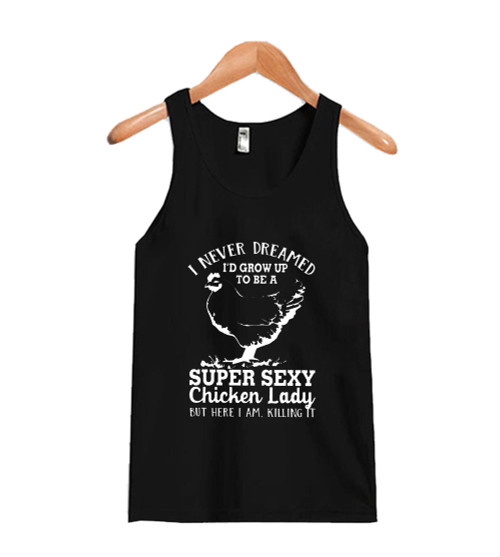 Funny Chicken Man's Tank Top