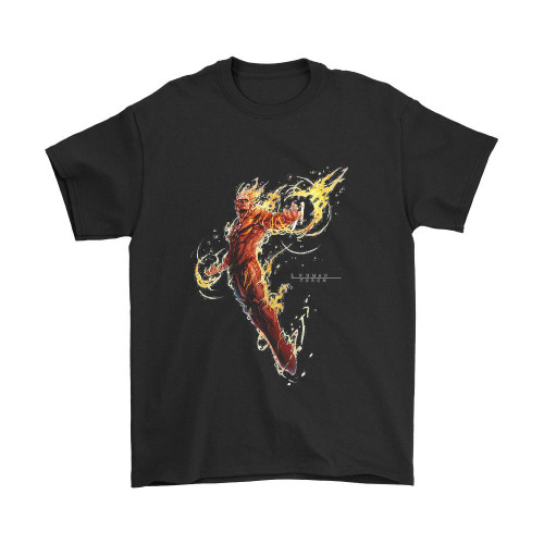 Human Torch Man's T-Shirt Tee
