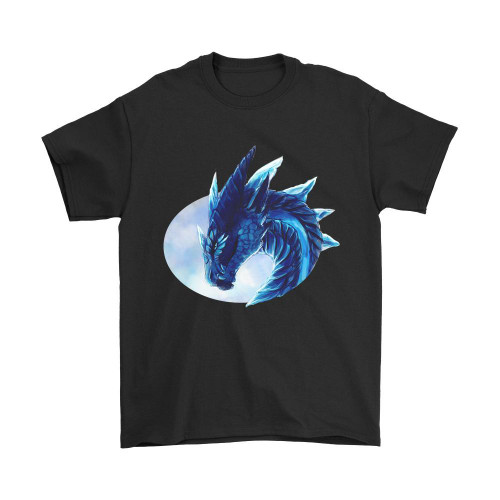 Ice Dragon Head Man's T-Shirt Tee