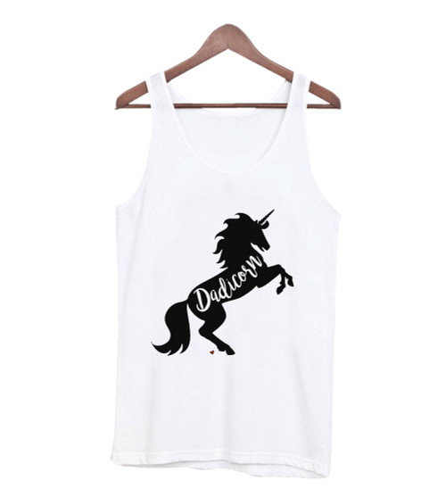 Dadicorn Dad Unicorn Man's Tank Top Dadicorn Dad Unicorn Man's Tank Top