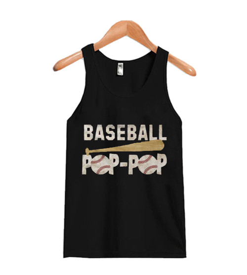 Baseball Pop Pop Man's Tank Top