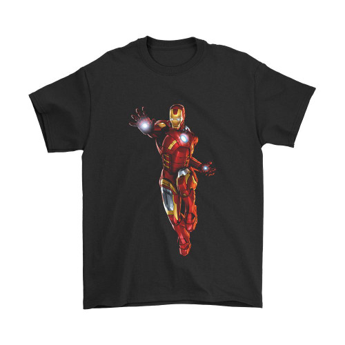 Iron Man Fire Man's T-Shirt Tee