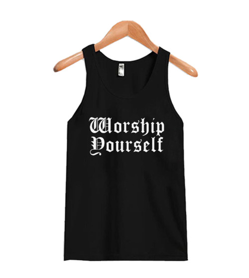 Worship Yourself Man's Tank Top