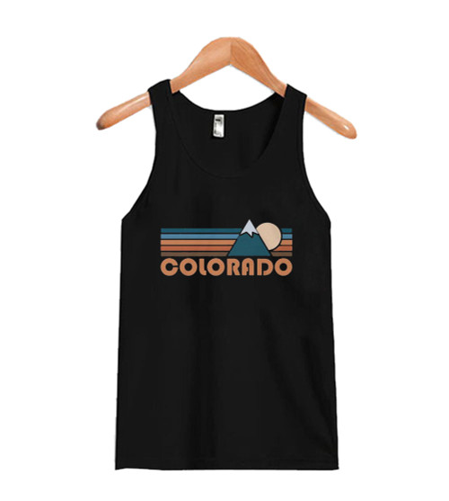 Mountain Colorado Man's Tank Top